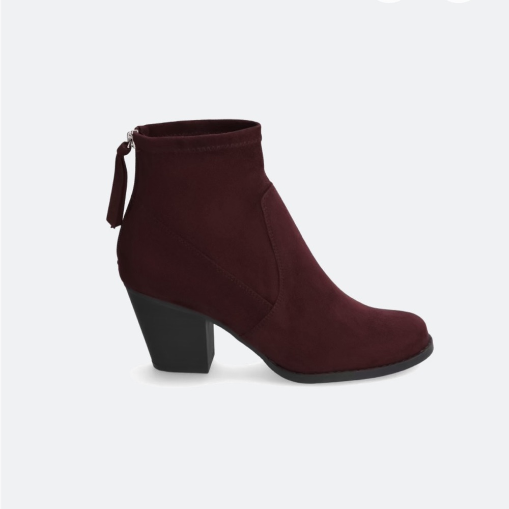 Dv8 by Dolce Vita Burgundy Ankle Booties